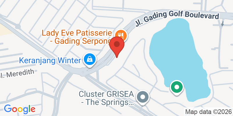 Mapa de la ubicación de Kedai Timur Laut