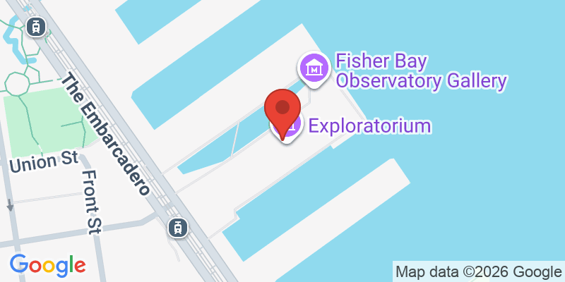 Mapa de la ubicación de Exploratorium