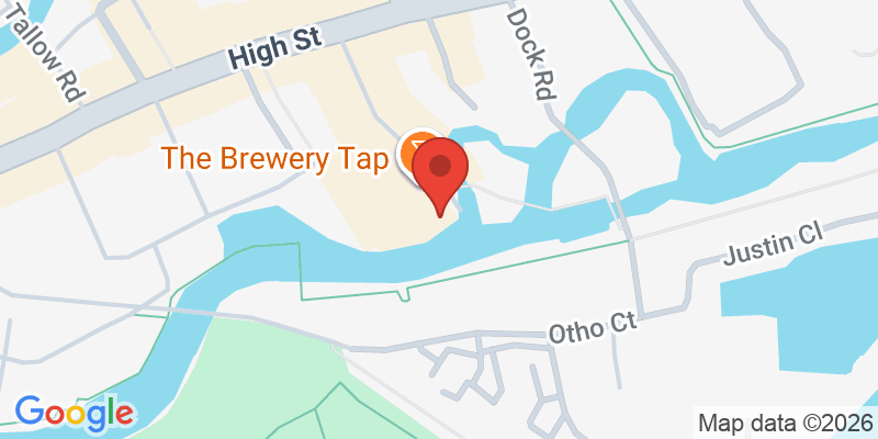 Mapa de la ubicación de Rye By The Water