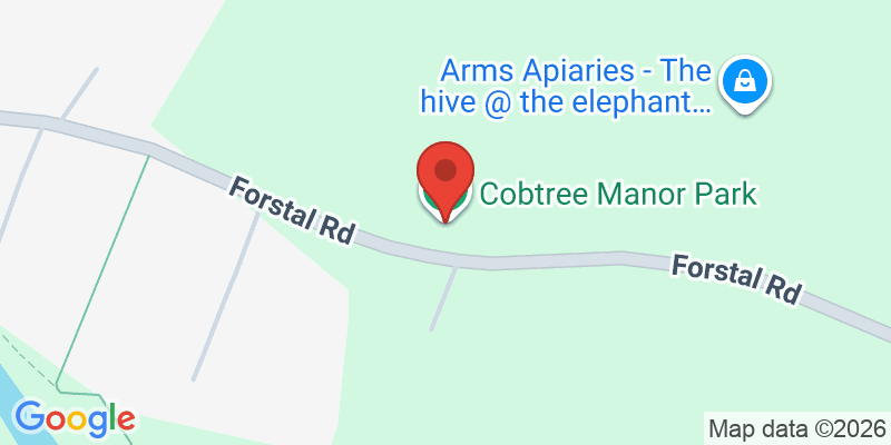 Mapa de la ubicación de Cobtree Manor Park