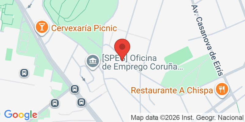 Mapa de la ubicación de Flor de Lis