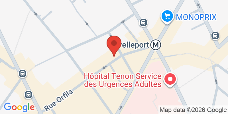 Mapa de la ubicación de Monique & Myrtille