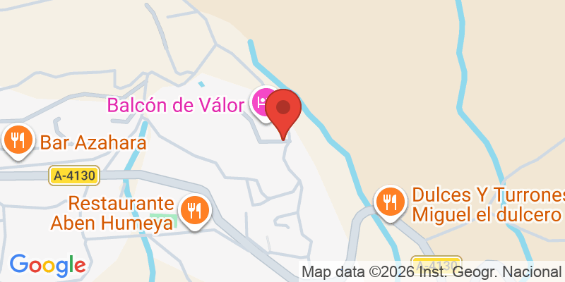 Mapa de la ubicación de Balcón de Válor