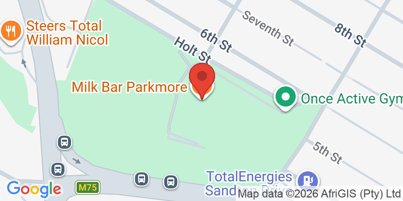 Mapa de la ubicación de Milk Bar Parkmore