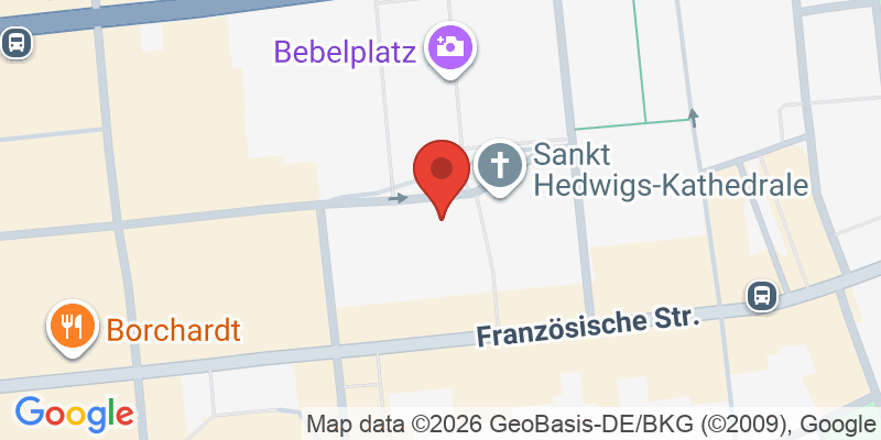 Mapa de la ubicación de Hotel de Rome