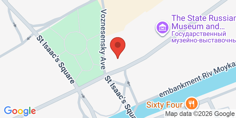 Mapa de la ubicación de Hotel Astoriya