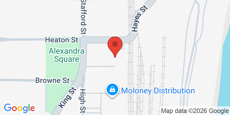 Mapa de la ubicación de Chipmunks Playland and Café Timaru