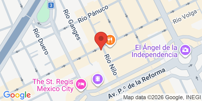 Mapa de la ubicación de Salón Ríos