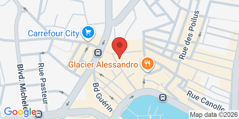 Mapa de la ubicación de Maison Acacia - Curiosity & town house