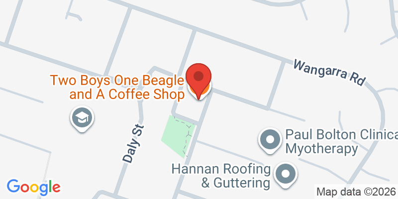 Mapa de la ubicación de Two Boys One Beagle and A Coffee Shop