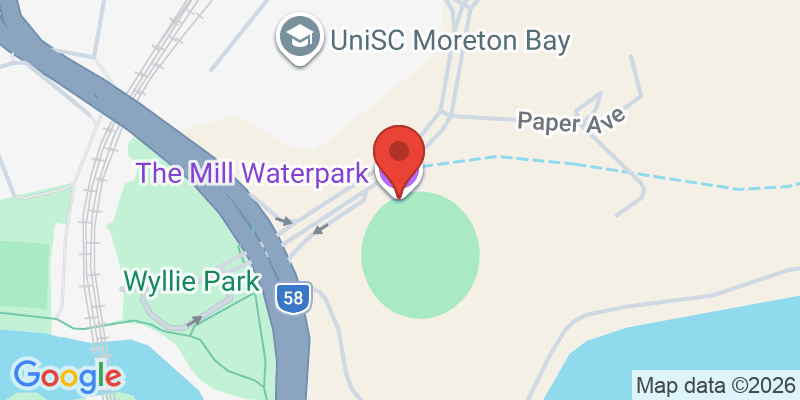 Mapa de la ubicación de The Mill Waterpark