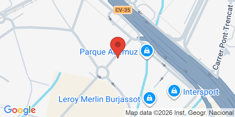 Mapa de la ubicación de Karting Racing Dakart Valencia