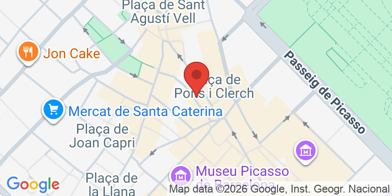 Mapa de la ubicación de La Puntual Teatre de Titelles