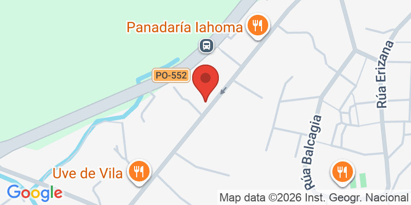Mapa de la ubicación de Cafetería Casino de Sabarís