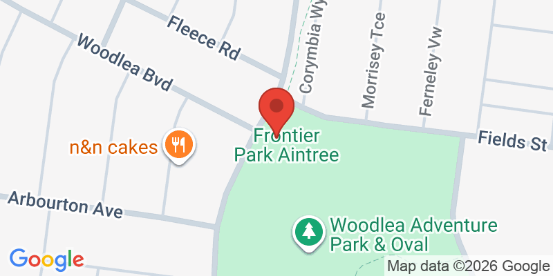 Mapa de la ubicación de Frontier Park