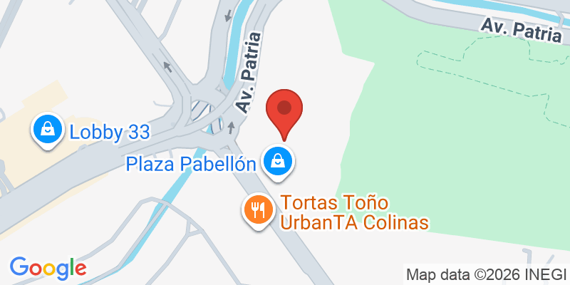 Mapa de la ubicación de Chuck E. Cheese's La Rioja, Tlajomulco