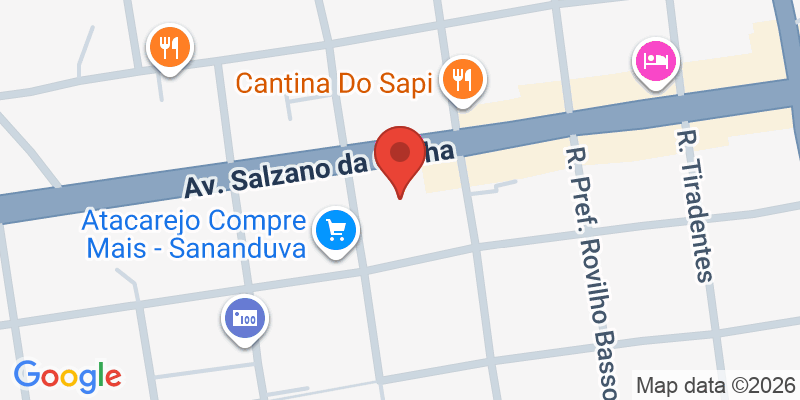 Mapa de la ubicación de Praça Municipal de Sananduva