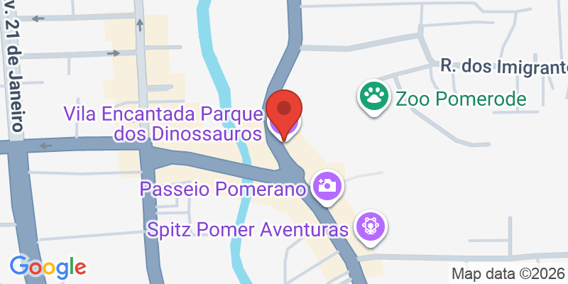 Mapa de la ubicación de Vila Encantada