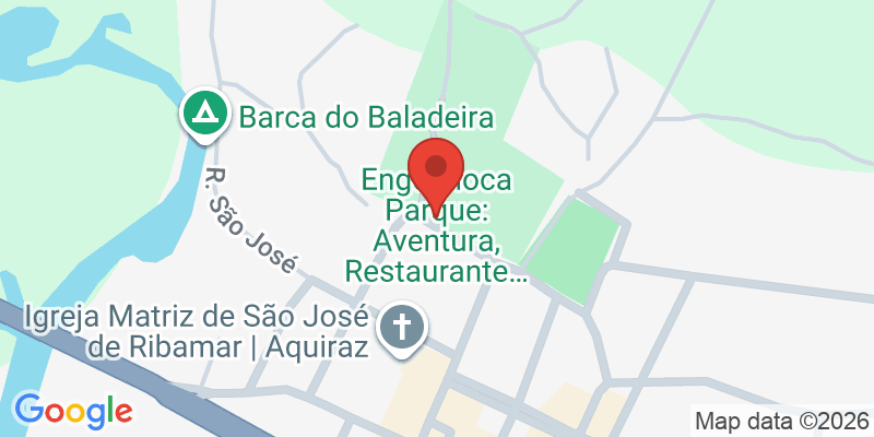 Mapa de la ubicación de Engenhoca Parque