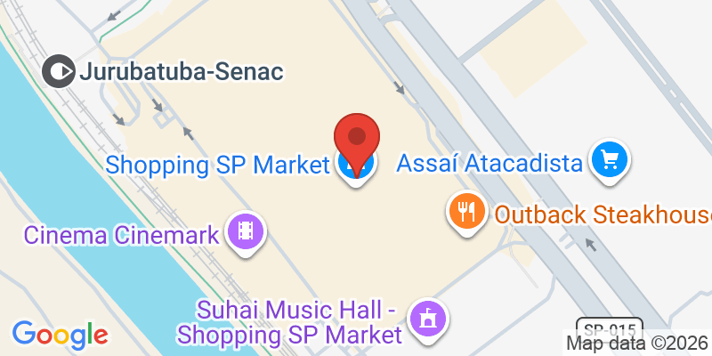 Mapa de la ubicación de Parque da Mônica