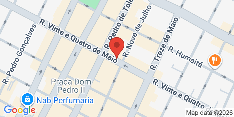 Mapa de la ubicación de Brinquedolandia Centro