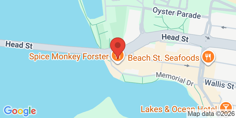 Mapa de la ubicación de Si Señorita Forster