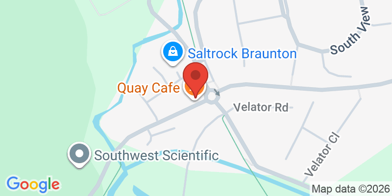 Mapa de la ubicación de Quay Cafe