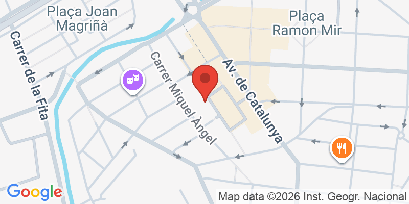 Mapa de la ubicación de Sweet Luwa Café