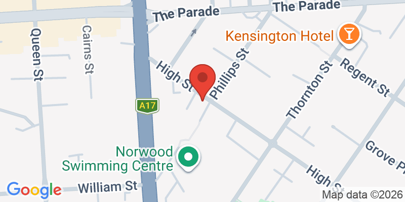 Mapa de la ubicación de High Street Cafe