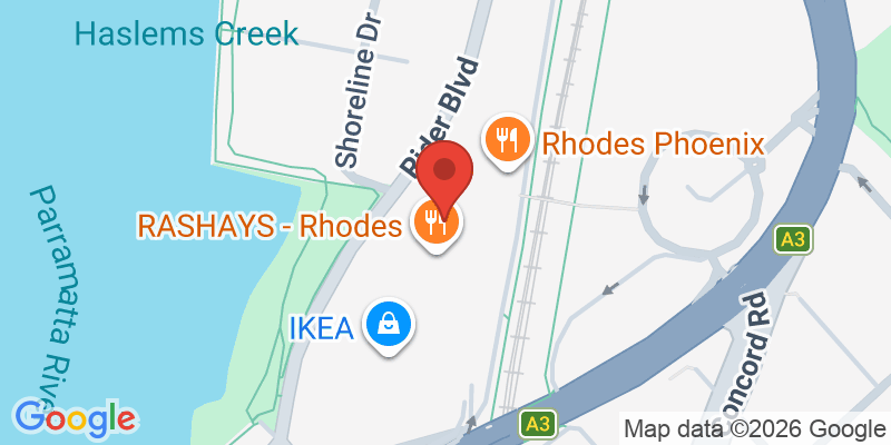 Mapa de la ubicación de Vitaland Kids Cafe Rhodes