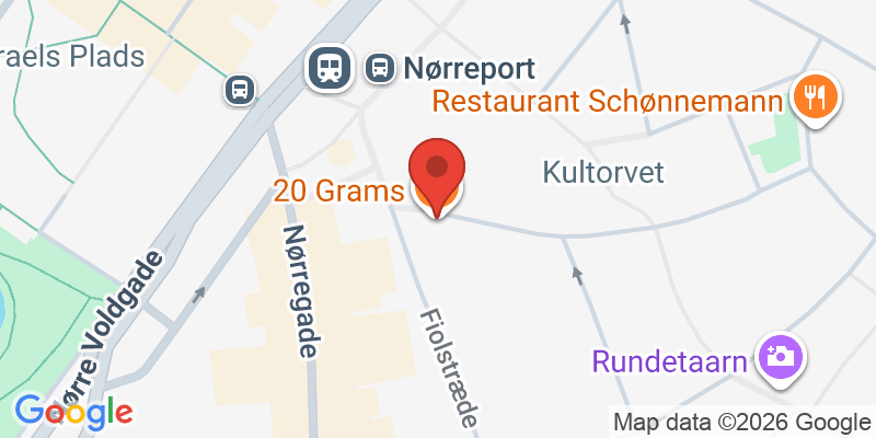 Mapa de la ubicación de 20 Grams Specialty Coffee Shop