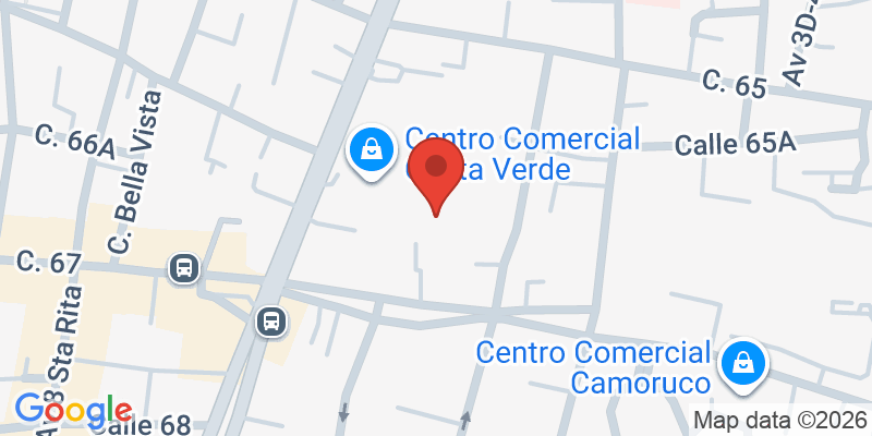 Mapa de la ubicación de Karamelandia