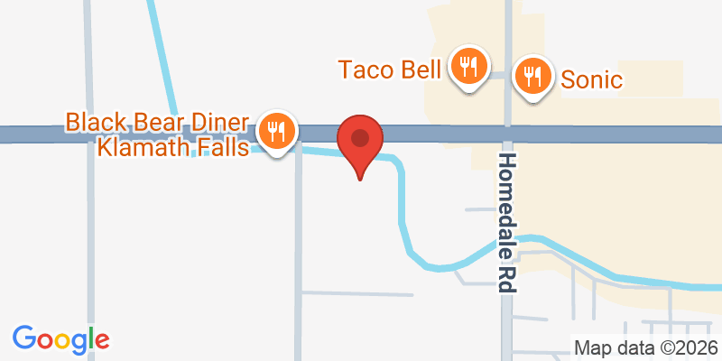 Mapa de la ubicación de Timber Kids Dentistry - Klamath Falls