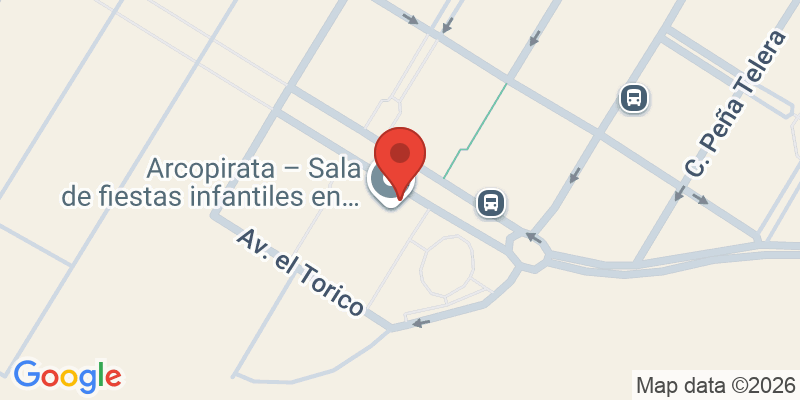 Mapa de la ubicación de ARCOPIRATA