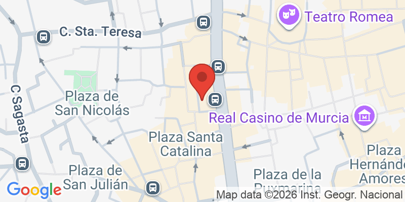 Mapa de la ubicación de Plaza de Santa Isabel