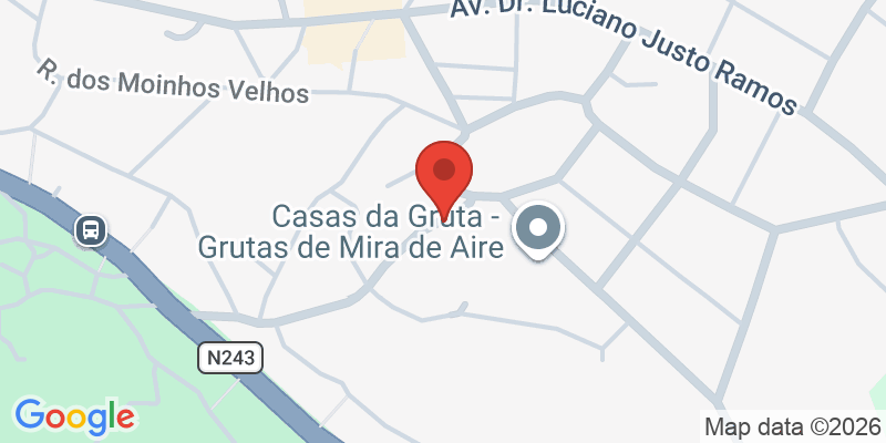 Mapa de la ubicación de Aquagruta