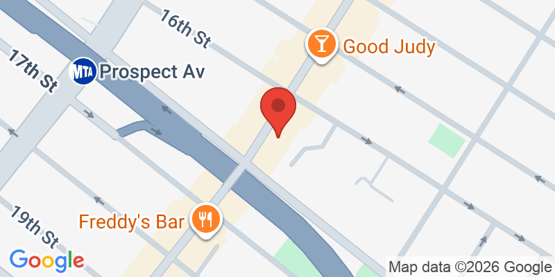 Mapa de la ubicación de Good Day Play Cafe Brooklyn