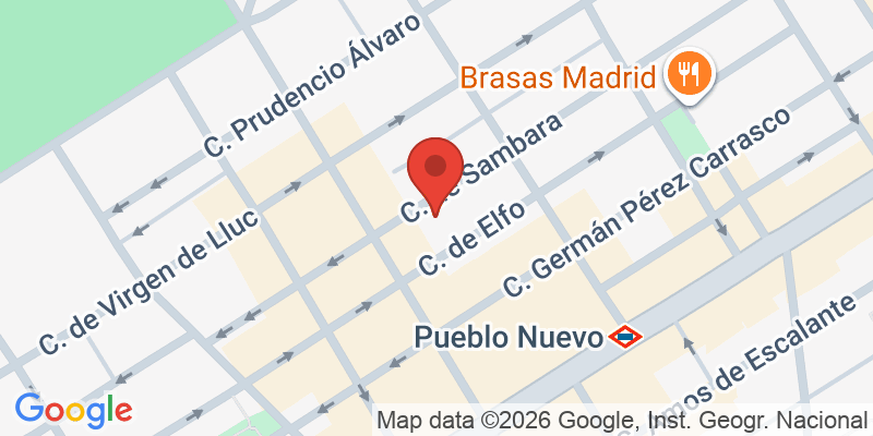 Mapa de la ubicación de Parque infantil Alboroto