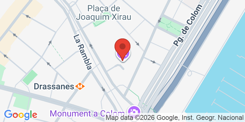 Mapa de la ubicación de Museo de Cera de Barcelona