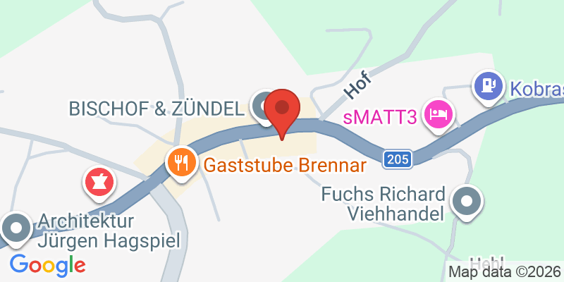 Mapa de la ubicación de Familienhotel & Gasthof Adler