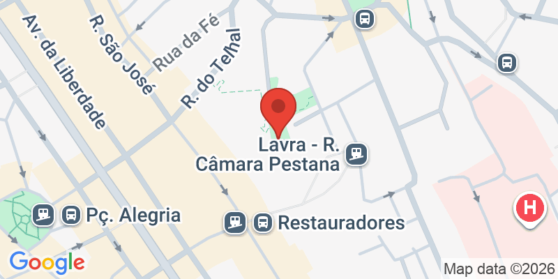 Mapa de la ubicación de Jardim do Torel