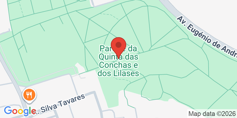 Mapa de la ubicación de Park Quintas das Conchas e dos Lilases