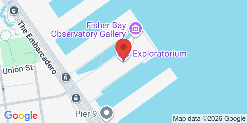 Mapa de la ubicación de Exploratorium