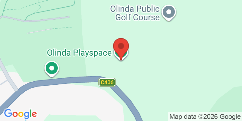 Mapa de la ubicación de Olinda Playspace