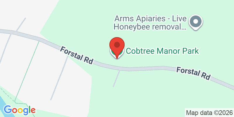 Mapa de la ubicación de Cobtree Manor Park