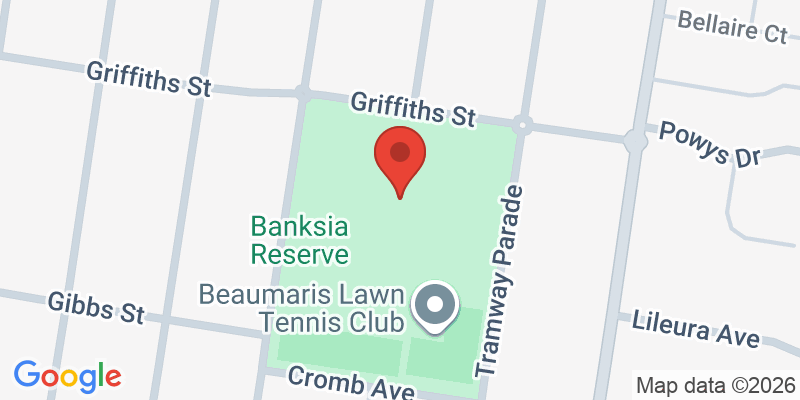 Mapa de la ubicación de Banksia Reserve