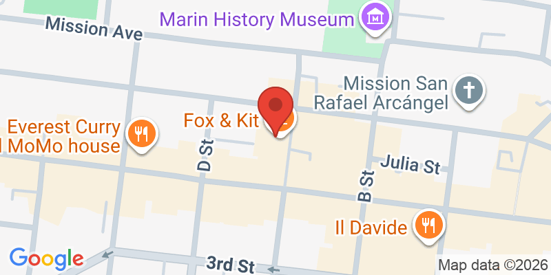 Mapa de la ubicación de Fox & Kit