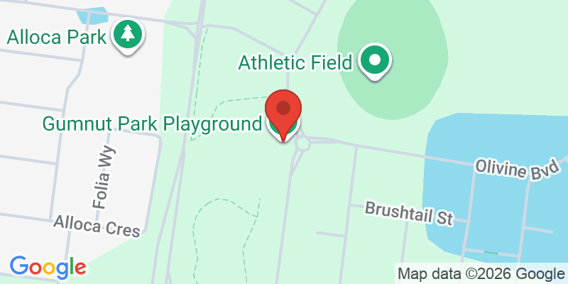 Mapa de la ubicación de Gumnut Park Playground