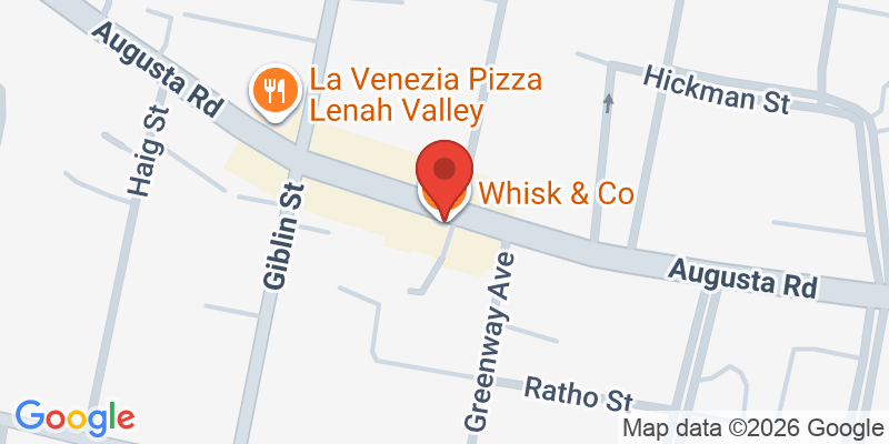 Mapa de la ubicación de Whisk & Co