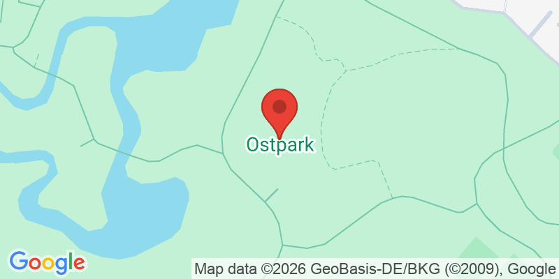 Mapa de la ubicación de Ostpark